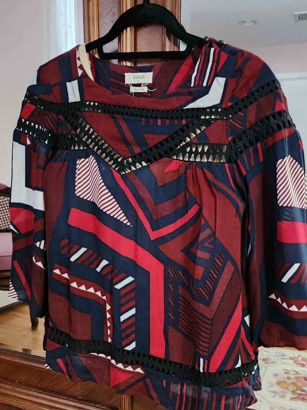 Red Navy & White Top by BO&SH